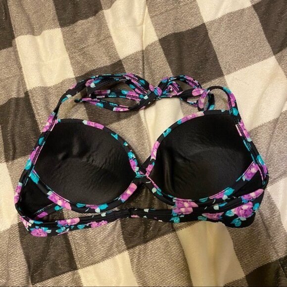 Floral push up bikini top - Picture 3 of 4